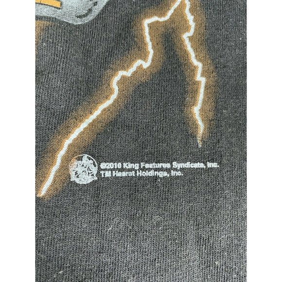 VTG ROCK WILL NEVER DIE  POPEYES CYCLE SHIRT - Picture 4 of 8